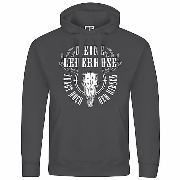 deinshirt Kapuzenpullover Herren Kapuzenpullover Meine Lederhose günstig online kaufen