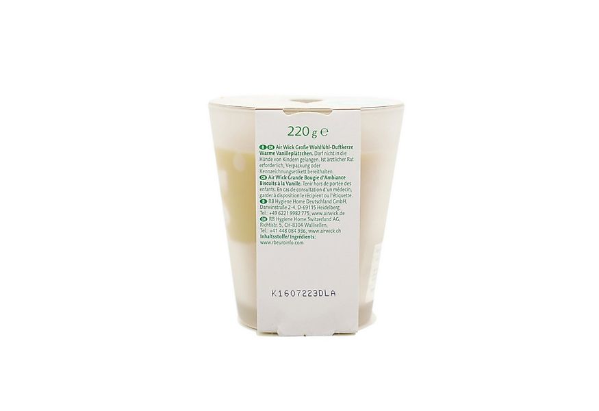 Air Wick Duftkerze 3x Air Wick Wohlfühl Duftkerze Warme Vanilleplätzchen im günstig online kaufen