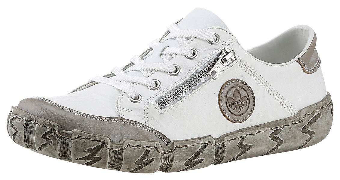 Rieker Sneaker mit Zierreißverschluss, Freizeitschuh, Halbschuh, günstig online kaufen