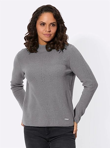 Casual Looks Stehkragenpullover "Stehkragen-Pullover" günstig online kaufen