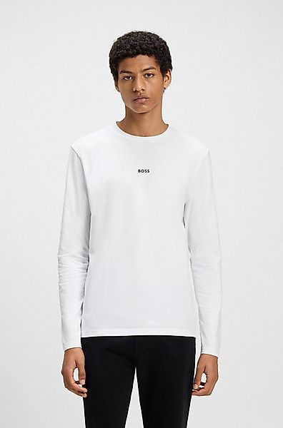 BOSS ORANGE Langarmshirt TChark mit Rundhalsausschnitt günstig online kaufen
