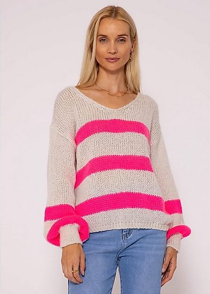 SASSYCLASSY Strickpullover Oversize Pullover Damen aus weichem Grobstrick S günstig online kaufen