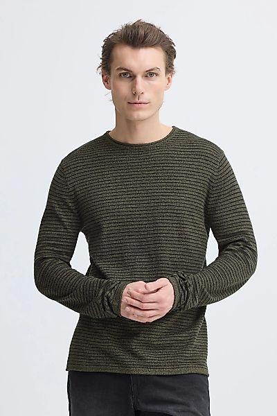 Blend Strickpullover "BHBror" Stilvoller Feinstrick-Pullover mit strukturie günstig online kaufen