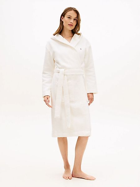 Tommy Hilfiger Underwear Bademantel mit Waffelstruktur günstig online kaufen