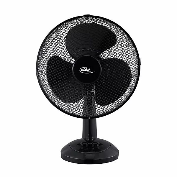 Elta Tischventilator TVT-30.2 schwarz Metall Kunststoff D: ca. 30 cm günstig online kaufen