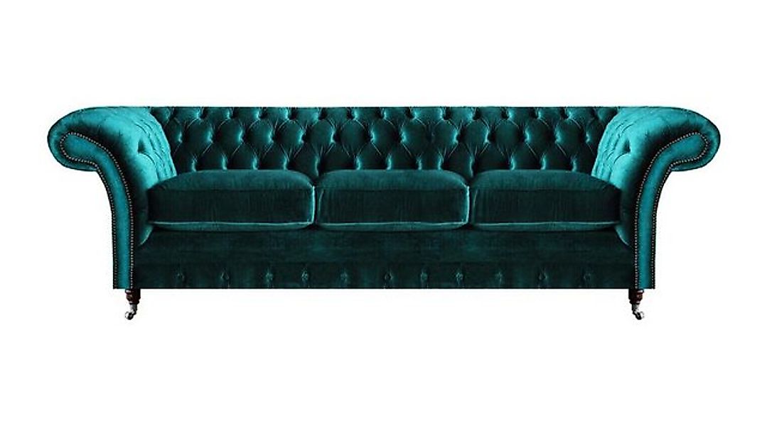 Xlmoebel Sofa Neue Wohnzimmer Polstergarnitur Chesterfield Sofa 3-Sitzer Co günstig online kaufen