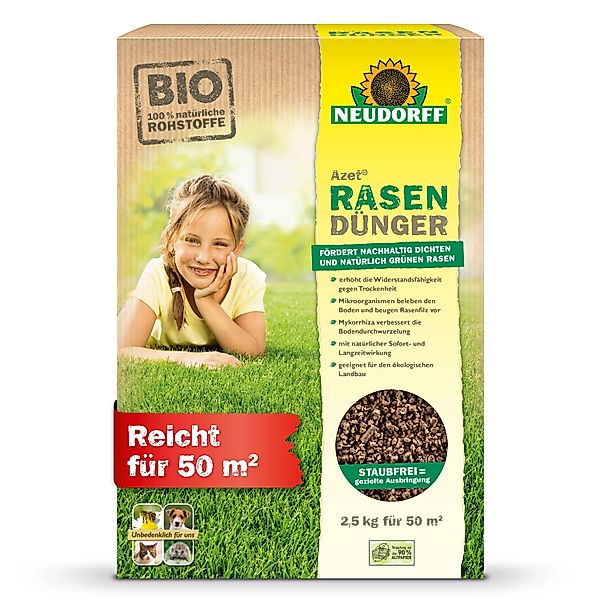 Neudorff Rasendünger Azet Bio RasenDünger für günstig online kaufen