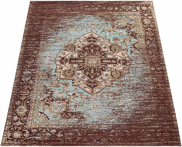 Paco Home Teppich "Baleno 474" rechteckig 7 mm Höhe Kurzflor, Orient-Optik, günstig online kaufen