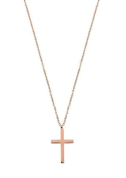 Hey Happiness Kreuzkette mit Anhänger Kreuz, wasserfest, Elegante Damen Hal günstig online kaufen