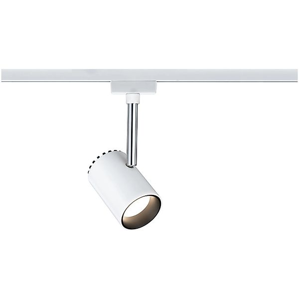 Paulmann "URail Schienenspot Shine Einzelspot 225lm 4,9W 2700K 230V Weiß" günstig online kaufen