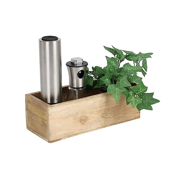 BURI Aufbewahrungsbox Aufbewahrungsbox aus Mangoholz Holzkiste günstig online kaufen