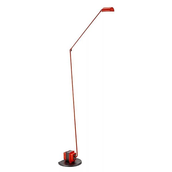Lumina - Daphine Terra LED Stehleuchte - rot matt/BxH 45x91cm/Fuß Gußeisen günstig online kaufen