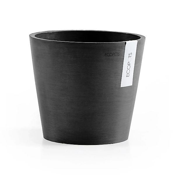 Ecopots Pflanztopf Amsterdam Dunkelgrau 20 cm günstig online kaufen