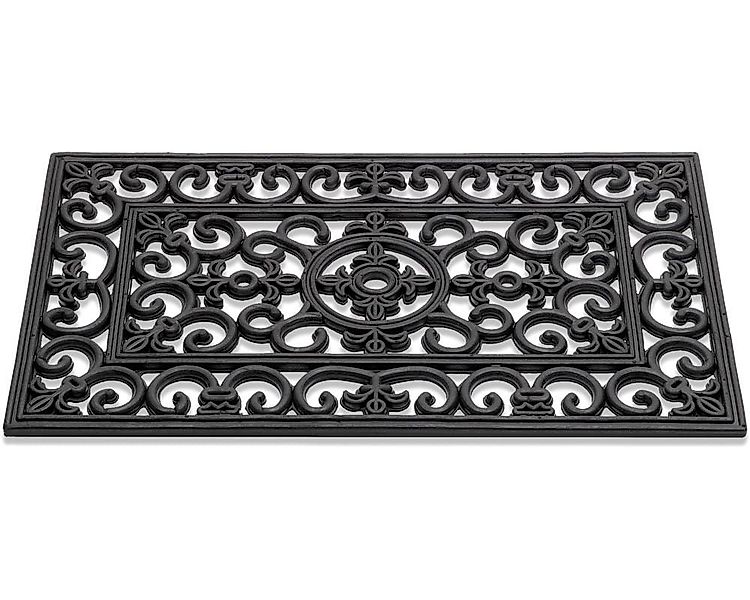 matches21 HOME & HOBBY Fußmatte Fussabtreter Gusseisen-Optik floral als Out günstig online kaufen