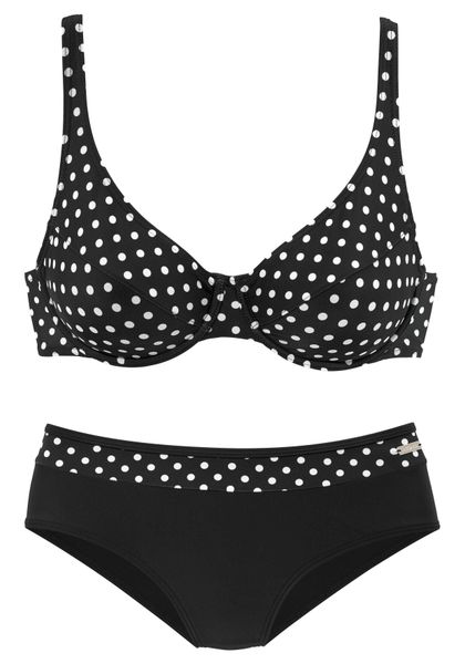 LASCANA Bügel-Bikini mit modischen Punkten günstig online kaufen