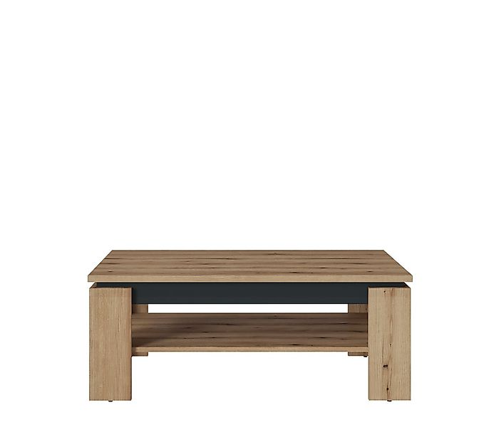 Meble Wójcik Couchtisch in Coast Evoke Eiche Dekor/Kosmos Grau - 110x43x67c günstig online kaufen