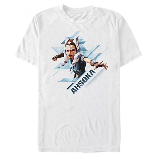Star Wars - The Clone Wars - Ahsoka Angled - Männer T-Shirt günstig online kaufen