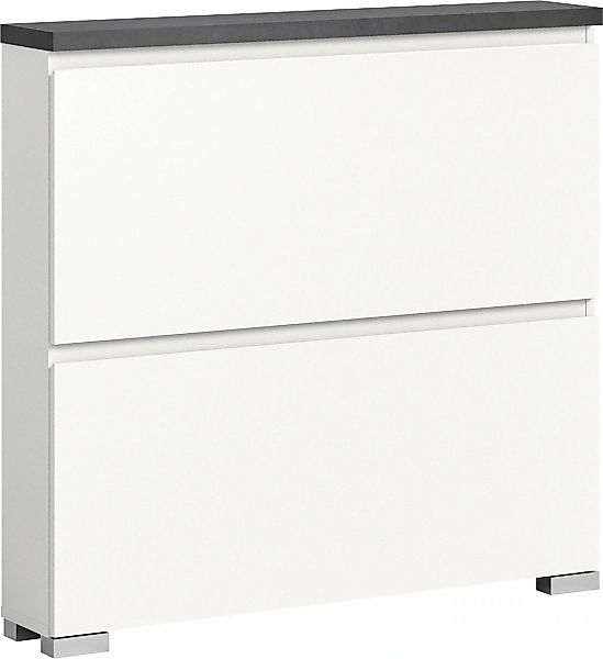 INOSIGN Schuhschrank "Skoskap, Tiefe 18cm, 2 Klappen mit Schuhwalze, Platz günstig online kaufen