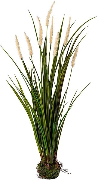 Kunstgras Miscanthus im Erdballen, Creativ green, günstig online kaufen