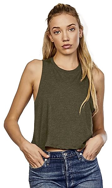 Bella + Canvas Crop-Top leichtes, bauchfreies günstig online kaufen
