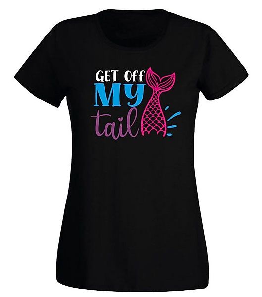 G-graphics T-Shirt Damen T-Shirt - Get off my tail Slim-fit, mit trendigem günstig online kaufen