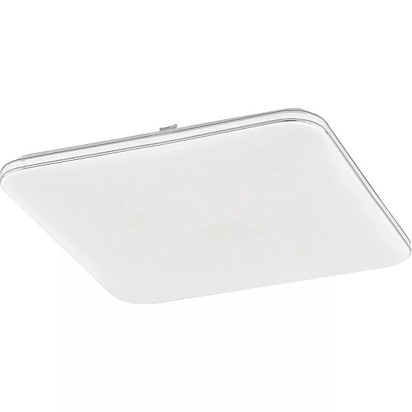 Fischer & Honsel LED-Deckenleuchte Porto Weiß 48,5 x 48,5 cm günstig online kaufen