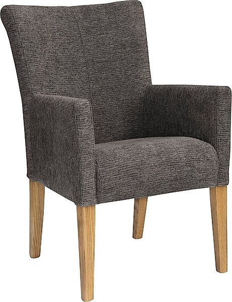 Home affaire Armlehnstuhl King BESTSELLER!, Esszimmerstuhl mit bequemer Pol günstig online kaufen