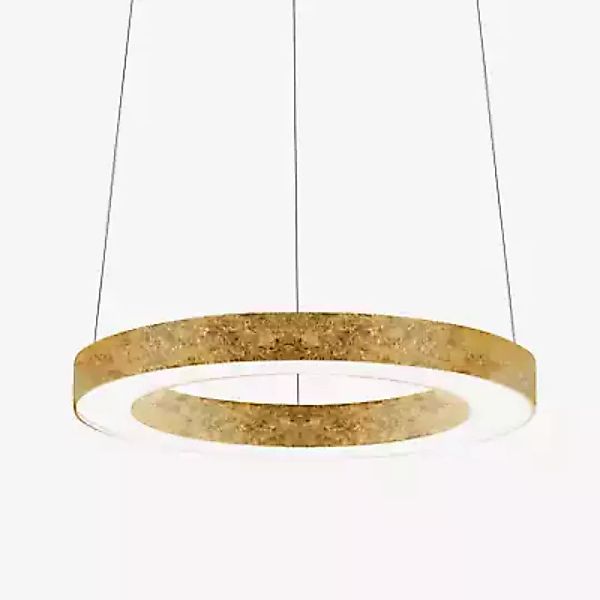 Panzeri Golden Ring Pendelleuchte Up & Downlight LED, gold günstig online kaufen