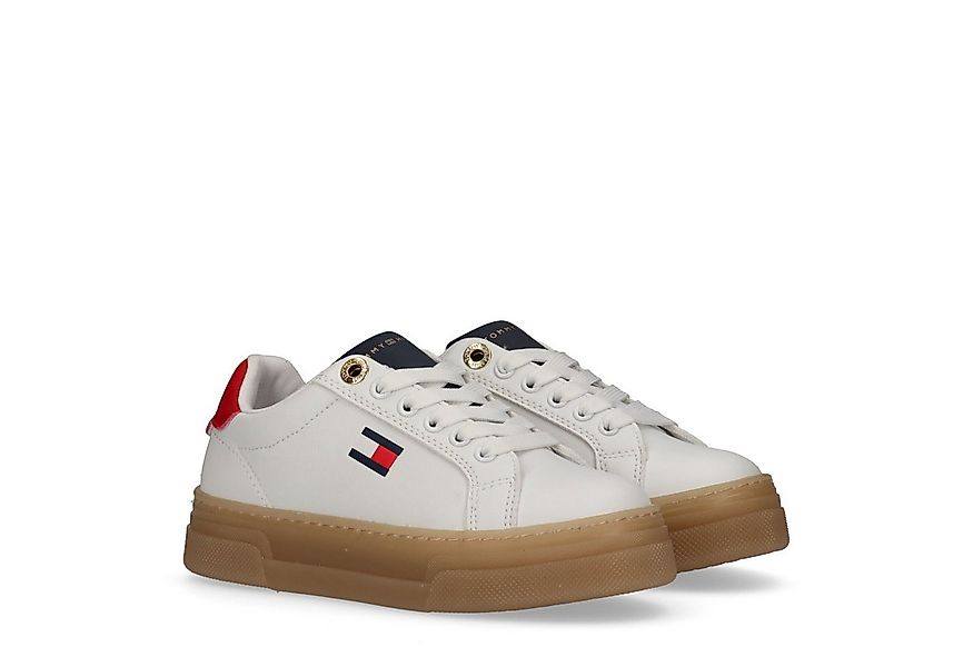 Tommy Hilfiger Sneaker Retro Sneaker, Schnürschuh, Halbschuh mit Plateausoh günstig online kaufen
