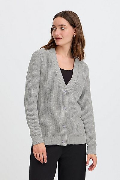 OXMO Strickjacke OXKIMMIE Moderne Strickjacke mit Knopfleiste günstig online kaufen
