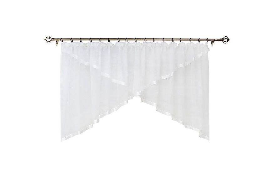 Joyswahl Scheibengardine (2 St), Kräuselband, Store, Küche Bistrogardinen, günstig online kaufen