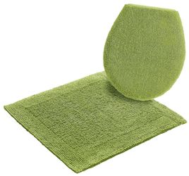 my home Badematte "Kapra, Badvorleger, Badezimmer Teppich" Höhe 14 mm beids günstig online kaufen