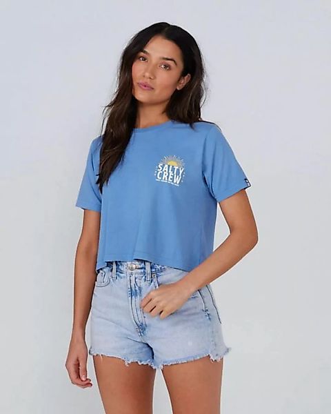 Salty Crew T-Shirt Salty Crew Cruisin Crop T-Shirt Blue Dusk günstig online kaufen