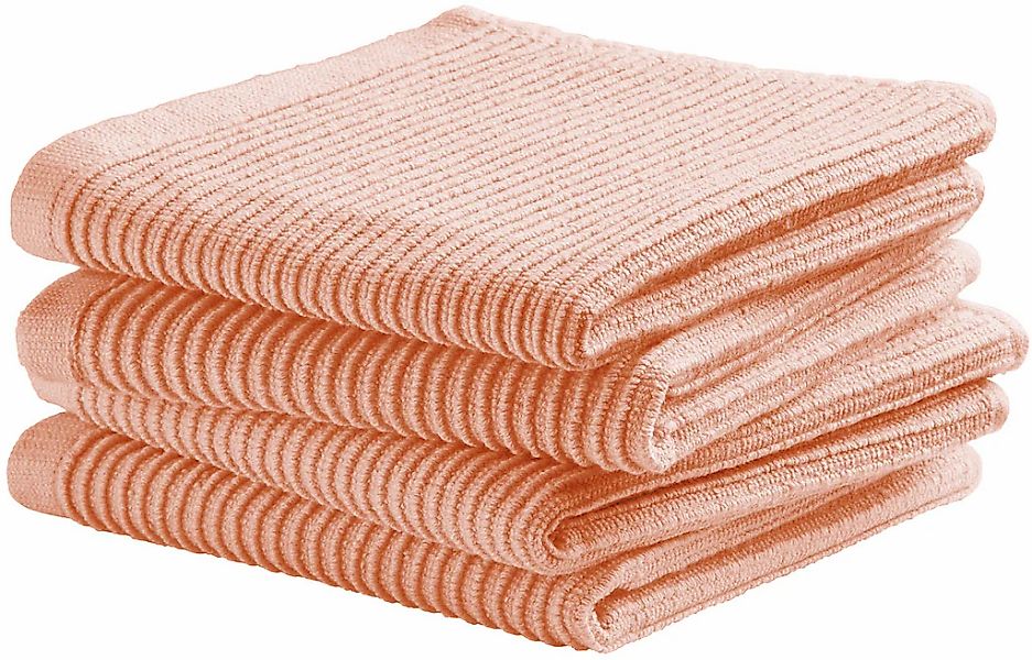 DDDDD Spültuch "DDDDD Basic Geschirrtuch Pastell (4er-Pack)" schnell trockn günstig online kaufen