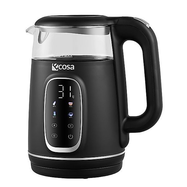 Ecosa EO-697 Wasserkocher mit Temperatureinstellung 1,7 L günstig online kaufen