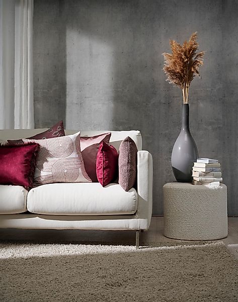 APELT Kissenhülle "Tony" mit Reißverschluss, Hochwertiger Bouclé, ohne Füll günstig online kaufen