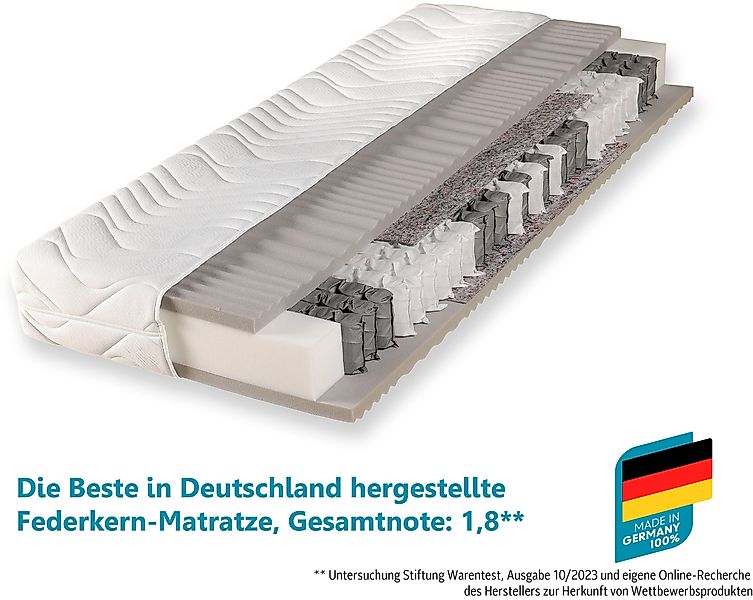 Taschenfederkernmatratze Maxima Plus, Matratze in 90x200 günstig online kaufen
