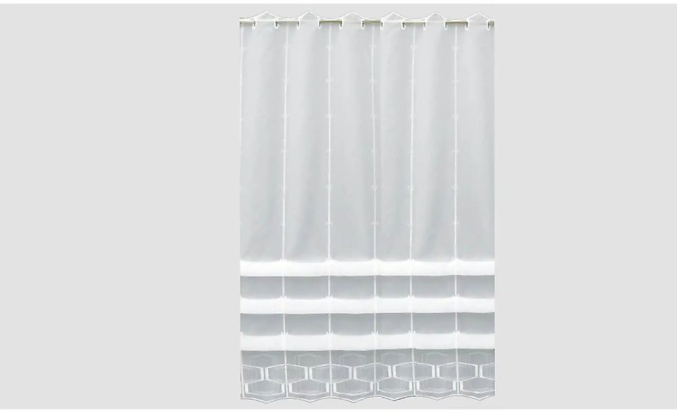 FLORENTINA Scheibengardine   ¦ weiß ¦ Synthetik ¦ Maße (cm): B: 96 H: 175 G günstig online kaufen