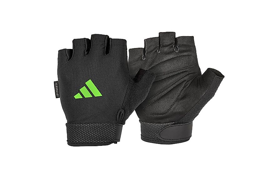 adidas Performance Trainingshandschuhe Essential Adjustable Gloves - Grün/M günstig online kaufen