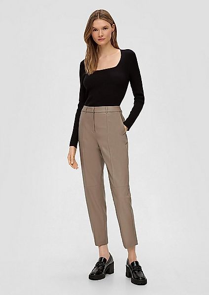 s.Oliver 7/8-Hose Hose Hose aus Lederimitat günstig online kaufen