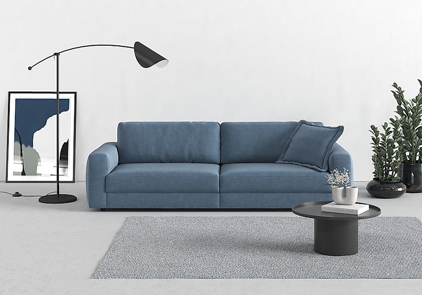 TRENDMANUFAKTUR Big-Sofa »Bourbon«, (2 St.), extra tiefe Sitzfläche, wahlwe günstig online kaufen