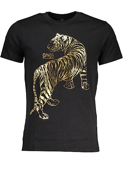Cavalli Class T-Shirt Elegantes Herren Kurzarm-T-Shirt günstig online kaufen