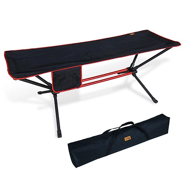 CCLIFE Hängematte mit Gestell Outdoor 80KG Tragkraft Rot günstig online kaufen