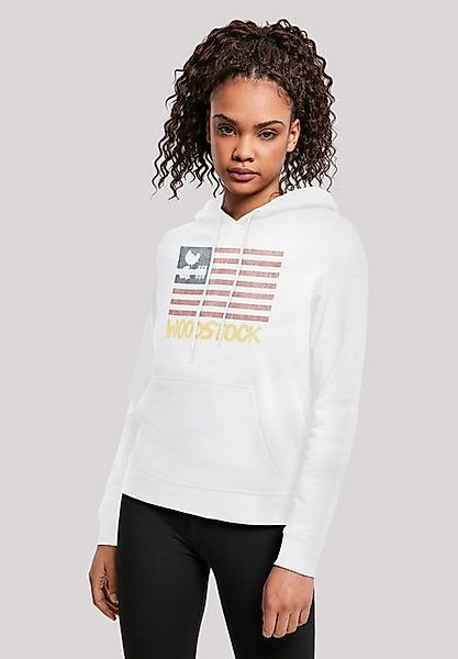 F4NT4STIC Kapuzenpullover Woodstock Distressed Flag Music Festival Print günstig online kaufen