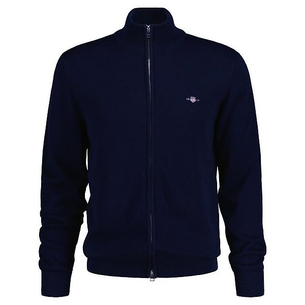 Gant Sweatshirt Herren Strickjacke Baumwolle günstig online kaufen