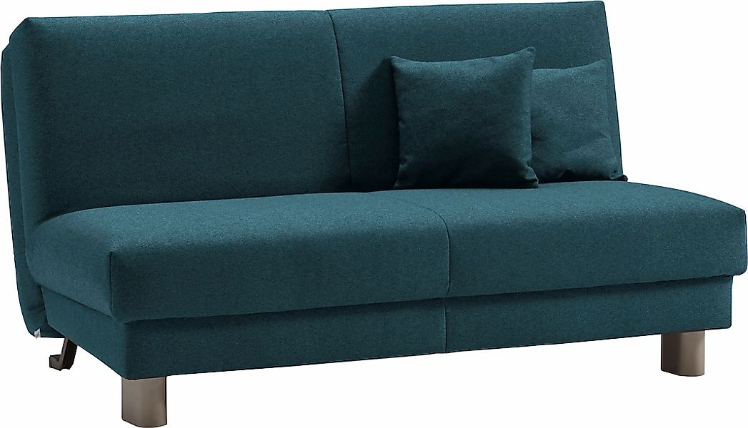 ell + ell Schlafsofa "Enny" Breite 180 cm, Liegehöhe 40 cm, Füße alufarben günstig online kaufen