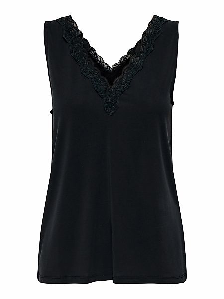 ONLY Spitzentop "ONLFREE LIFE S/L V-NECK LACE MIX TOP JRS" günstig online kaufen