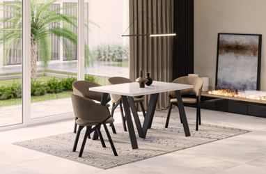 Endo-Moebel Esstisch Lungo XXL 130-405 cm, günstig online kaufen