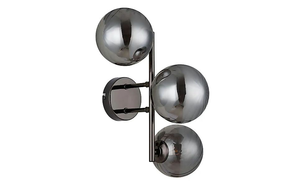 Globo Lighting Wandleuchte   ¦ schwarz ¦ Maße (cm): B: 36 H: 25 Lampen & Le günstig online kaufen