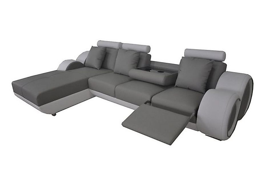 Xlmoebel Sofa Sofa Garnitur Leder Eckcouch Design Wohnlandschaft Polstermöb günstig online kaufen